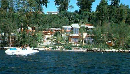 Bill Gates House- View from lake 2 Bill Gates House- View from lake 2