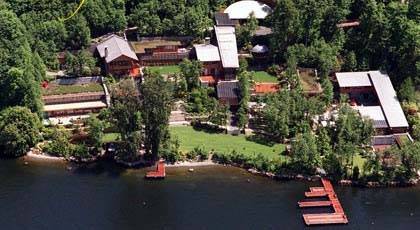 Bill Gates House- Birdseye View