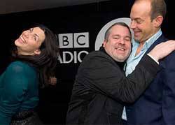 Kirstie Allsopp, Phil Spencer and Chris Moyles