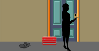 My Tenant Has Changed The Door Locks, Can He Do that?