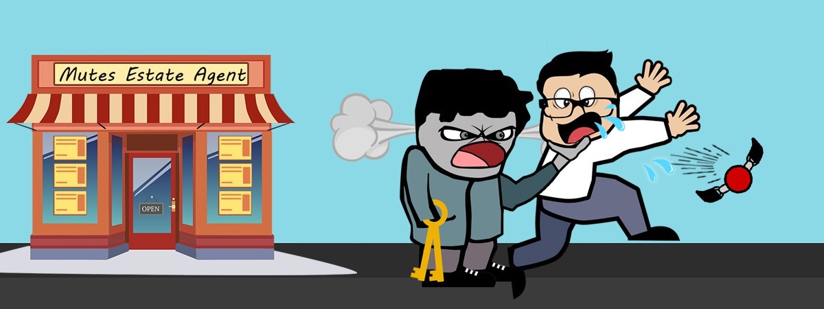 Non verbal estate agent