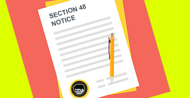 Section 48 Notice – Tenant’s Right To Know Landlord’s Address
