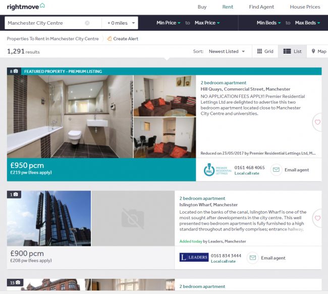 Rightmove Featured Listing