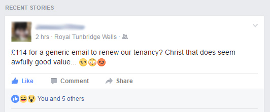 Tenancy Renewal Fees